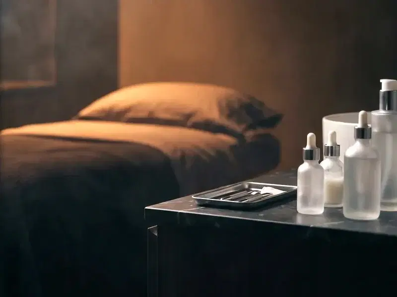 Photo of the treatment room the assistant sent in the chat